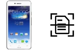 Digitalize documentos em um Asus PadFone Infinity Lite