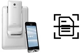 Digitalize documentos em um Asus PadFone mini (Intel)