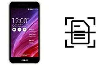 Digitalize documentos em um Asus PadFone S