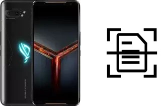 Digitalize documentos em um Asus ROG Phone II