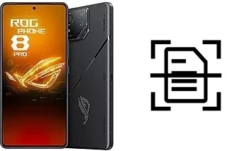 Digitalize documentos em um Asus ROG Phone 8 Pro