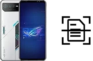 Digitalize documentos em um Asus ROG Phone 6