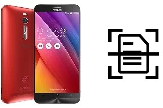 Digitalize documentos em um Asus Zenfone 2 ZE550ML