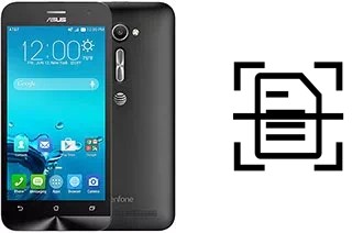 Digitalize documentos em um Asus Zenfone 2E