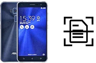 Digitalize documentos em um Asus Zenfone 3 ZE520KL