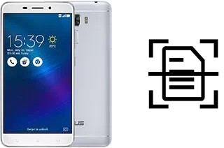 Digitalize documentos em um Asus Zenfone 3 Laser ZC551KL