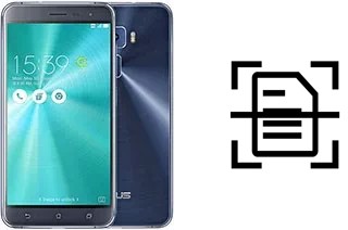 Digitalize documentos em um Asus Zenfone 3 ZE552KL