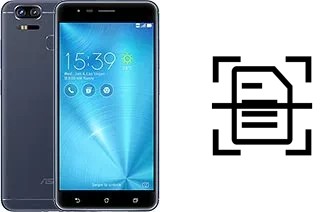 Digitalize documentos em um Asus Zenfone 3 Zoom ZE553KL