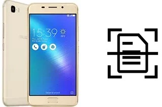 Digitalize documentos em um Asus Zenfone 3s Max ZC521TL