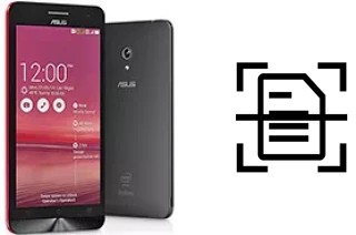 Digitalize documentos em um Asus Zenfone 4 A450CG (2014)