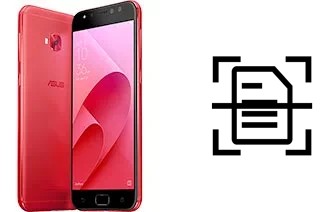 Digitalize documentos em um Asus Zenfone 4 Selfie Pro ZD552KL