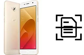 Digitalize documentos em um Asus Zenfone 4 Selfie Lite ZB553KL