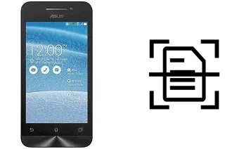 Digitalize documentos em um Asus Zenfone 4 (2014)