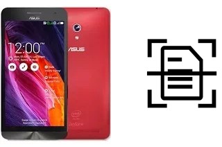 Digitalize documentos em um Asus Zenfone 5 A501CG