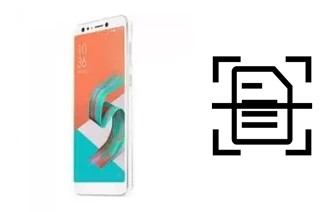 Digitalize documentos em um Asus ZenFone 5 Selfie