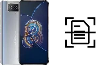 Digitalize documentos em um Asus Zenfone 8 Flip