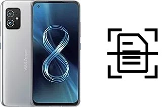 Digitalize documentos em um Asus Zenfone 8