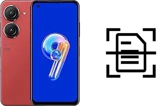 Digitalize documentos em um Asus Zenfone 9