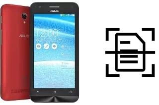 Digitalize documentos em um Asus Zenfone C ZC451CG