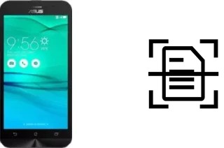 Digitalize documentos em um Asus ZenFone Go ZB500KG