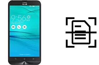 Digitalize documentos em um Asus Zenfone Go ZB551KL