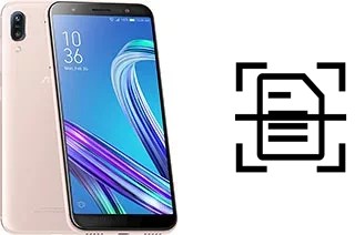 Digitalize documentos em um Asus Zenfone Max (M1) ZB555KL