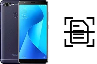 Digitalize documentos em um Asus Zenfone Max Plus (M1) ZB570TL