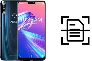 Digitalize documentos em um Asus Zenfone Max Pro (M2) ZB631KL