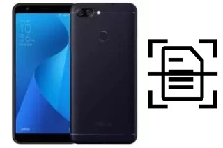 Digitalize documentos em um Asus ZenFone Pegasus 4S