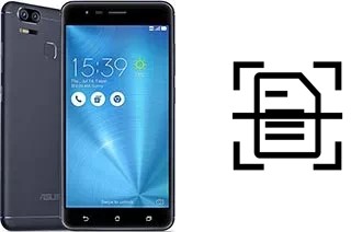 Digitalize documentos em um Asus Zenfone Zoom S