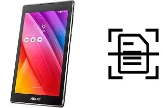 Digitalize documentos em um Asus Zenpad C 7.0 Z170MG