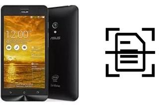 Digitalize documentos em um Asus Zenfone 5 Lite A502CG