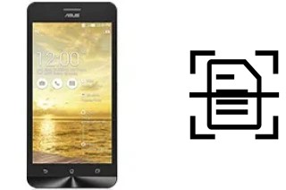 Digitalize documentos em um Asus Zenfone 5 A500KL