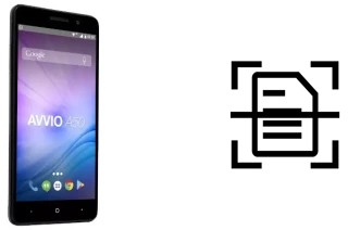 Digitalize documentos em um Avvio A50