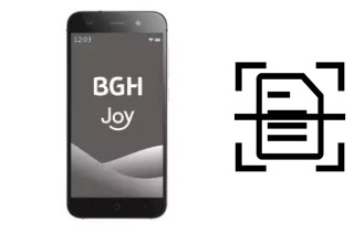 Digitalize documentos em um BGH Joy V6