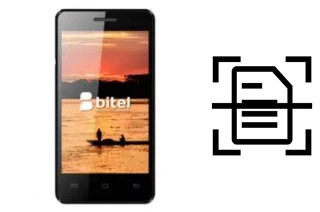 Digitalize documentos em um Bitel B8411