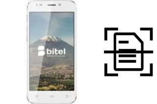 Digitalize documentos em um Bitel B8602