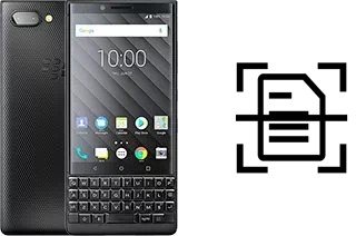 Digitalize documentos em um BlackBerry KEY2