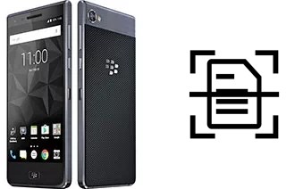 Digitalize documentos em um BlackBerry Motion