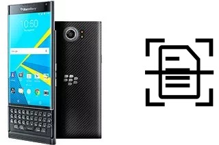 Digitalize documentos em um BlackBerry Priv