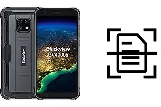 Digitalize documentos em um Blackview BV4900s