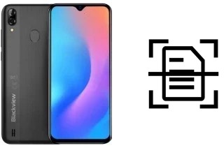 Digitalize documentos em um Blackview A6 Plus