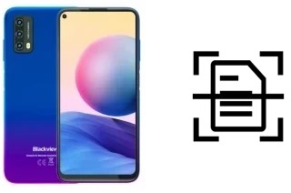 Digitalize documentos em um Blackview A90