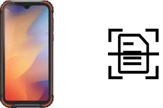 Digitalize documentos em um Blackview BV5900