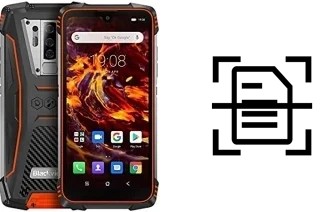 Digitalize documentos em um Blackview BV6900