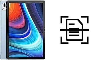 Digitalize documentos em um Blackview Oscal Pad 13