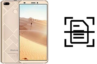 Digitalize documentos em um Blackview S6