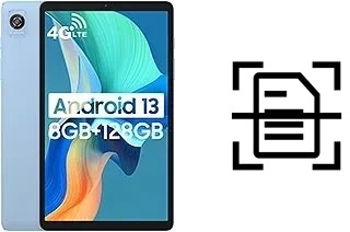 Digitalize documentos em um Blackview Tab 60