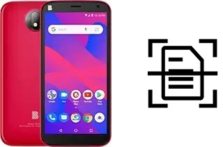 Digitalize documentos em um BLU C5 Plus