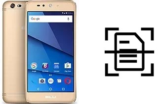 Digitalize documentos em um BLU Grand X LTE